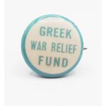 WWII era ​Greek War Relief Fund Enamel Pin