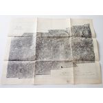 WWII US Army Topography Map of St. Lo​. First edition dated May 1944
