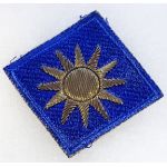 WWII 40th Division Gemsco Style Bullion Patch