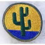 WWII - Occupation Period 103rd Division German Made Patch