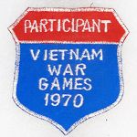 Vietnam Participant Vietnam War Games 1970 Patch