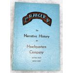 WWII 2nd Ranger Battalion Headquarters Company Unit History