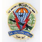 Vietnam US Air Force 34th Tactical Group CAN DO Patch