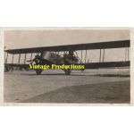 ​Photograph of a WWI French Bomber