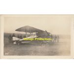 Photograph of a WWI French Spad Fighter with Soldiers