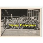 1950's era photograph of a Jet Mechanic Class out of Chanute Air Base