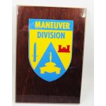 ​Maneuver Division Plaque
