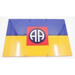 WWII era 82nd Airborne Headquarters Car Plate