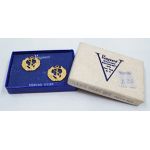 WWII era ​USMS Shirt Device Pair Boxed