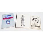 Lot of 3 1980's printed WWII Airborne Unit Histories