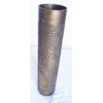 ​Incredible WWI Free Masons Shell Trench Art​