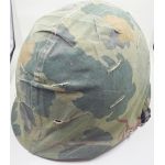 Vietnam era Helmet with Mitchell Cover