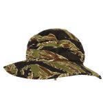 Militaria_1911 Remake Early Gold Tiger Stripe Boonie Hat Size Large