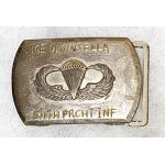 ​WWII - Occupation Period 511th Parachute Infantry Theatre Made Belt Buckle