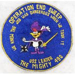 ​Vietnam US Navy Operation End Sweep USS Leader The MIGHTY 490 Back Patch