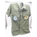 Vietnam era 18th Tactical Fighter Wing Poplin Jungle Shirt
