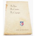 WWII 141st Infantry Regiment Unit History