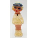 ​WWII era Home Front Remember Pearl Harbor WAVE Chalk Ware Statue​​