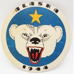 ​WWII Alaska Department Wooden Painted Sign
