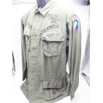 ​Vietnam era 173rd Airborne Brigade Double patched Jungle Shirt