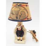 WWII era Home Front Sailor Lamp