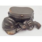 WWII Japanese Army Officers Desk Inkwell.