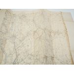 WWI era Tactical Map of Bellicourt/St. Quentin