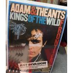 ​Adam And The Ants Kings Of The Wild Frontier 1981 Concert Poster At the Ritz