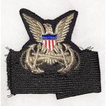 ​​​​​WWII Army Transport Service Warrant Officer Bullion Cap Badge