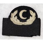 ​​​​WWII Army Transport Service Cook Warrant Officer Bullion Cap Badge