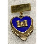 ​WWII Engineers Patriotic / Sweetheart Pin