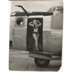 ​​​​​​​​​WWII AAF Pin-up Harem Girl Nose Art B-24 Photo