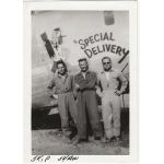 WWII AAF Special Delivery Disney Design Nose Art B-24 Photo