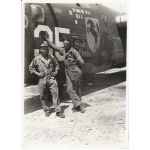 ​​​​​​WWII AAF Stud-Hoss Nose Art B-24 Photo