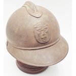 ​WWI Belgian Army French Made Adrian Helmet