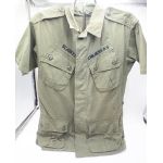 ​Vietnam era Seabees Exposed Button Jungle Shirt