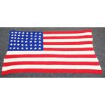 ​WWII era Hand Crochet 48 Star Flag