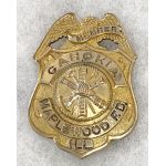 Cahokia Maplewood Fire Department Badge