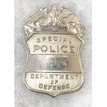 1960's Department Of Defense Special Police Badge #21