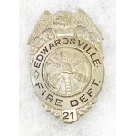 Edwardsville Fire Department Badge 21