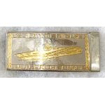 1982 US Navy USS Ranger Indian Ocean Philippine Made Buckle