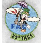 V​ietnam US Air Force 23rd TASS  FAC Jiminy Cricket Disney Design Squadron Patch