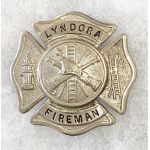 Lyndora Fire Department Cap Badge