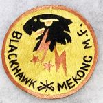 Vietnam Headquarters & Headquarters Troop 7th Squadron 1st Cavalry BLACKHAWK MEKONG MIKE FORCE Pocket Patch