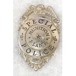 ​1940's-50's Munition Plant Special Police Badge