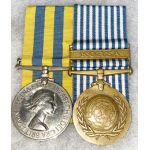 ​​R.B. Reynolds Navy New Zealand Korean War Service Medals Duo