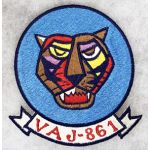 ​1950's-60's US Navy VAJ-861 Japanese Made Squadron Patch