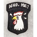 ​Vietnam Era Japanese Made 101st Airborne Division Novelty WHO ME Patch