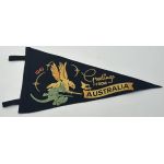 WWII "Greeting From Australia" 1943 Pennant