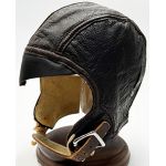 WWII US Navy 1092 Leather Flight Helmet.